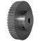 B&B Manufacturing 48-5P09-6A5, Timing Pulley, Aluminum, Clear Anodized,  48-5P09-6A5 - alternate 1